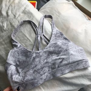 Lululemon Energy Bra - marble
